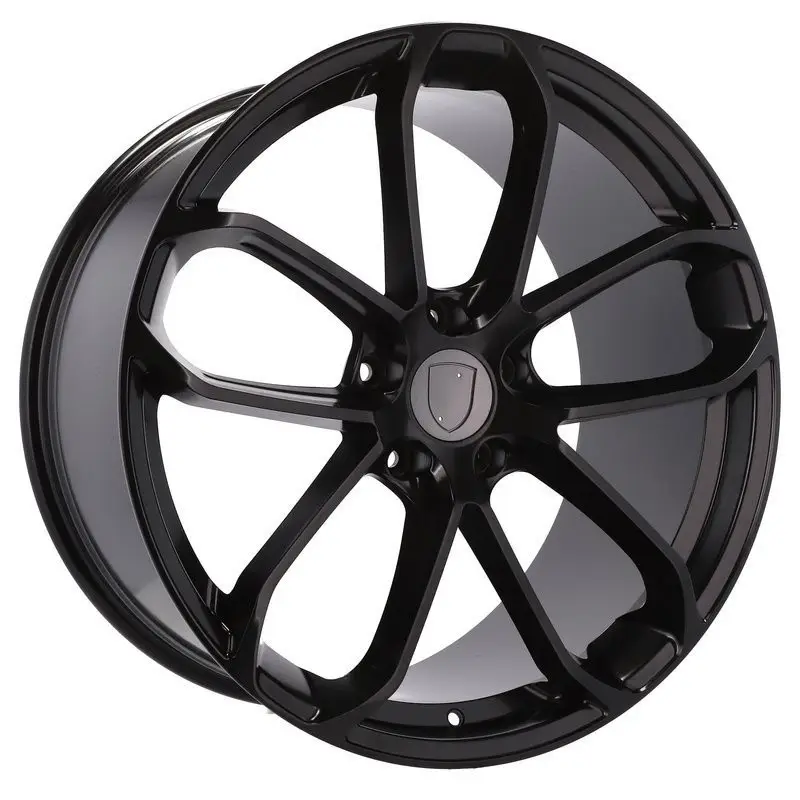 Offre Limitée 4 jantes 8.5 20 5x130 design Porsche Noir Mat