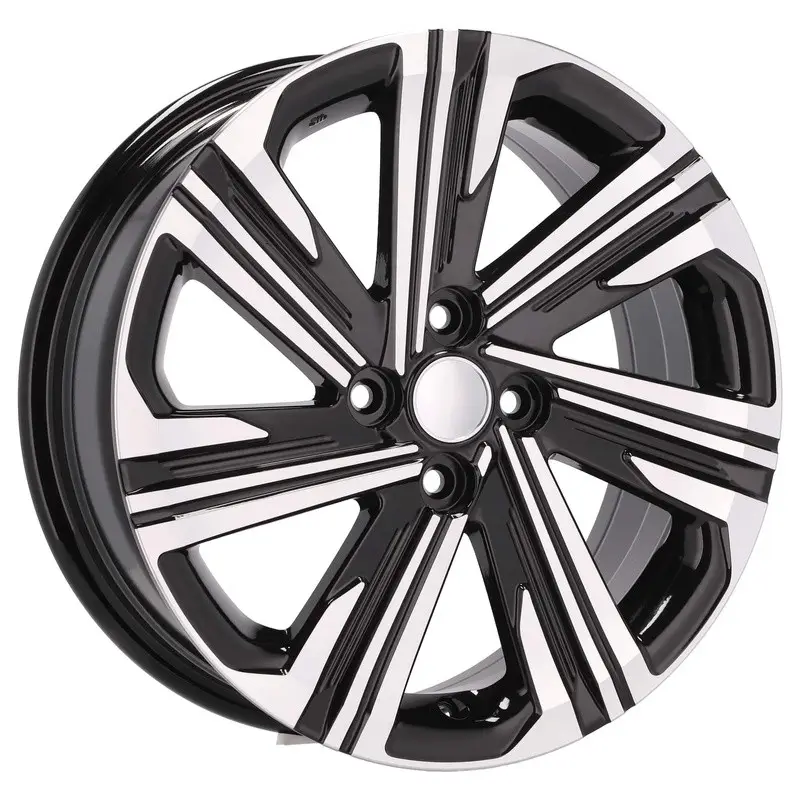 Réduction 4 jantes 5.5 14 4x100 design Toyota Noir Brillant