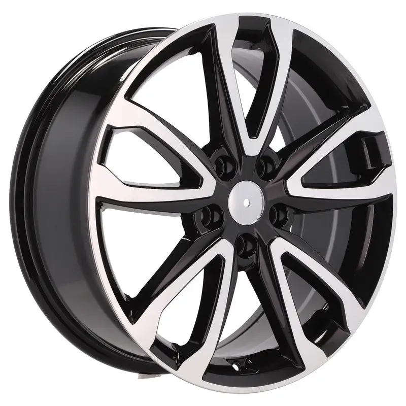 4 jantes 7.5 18 5x114.3 Noir Brillant Prix Choc