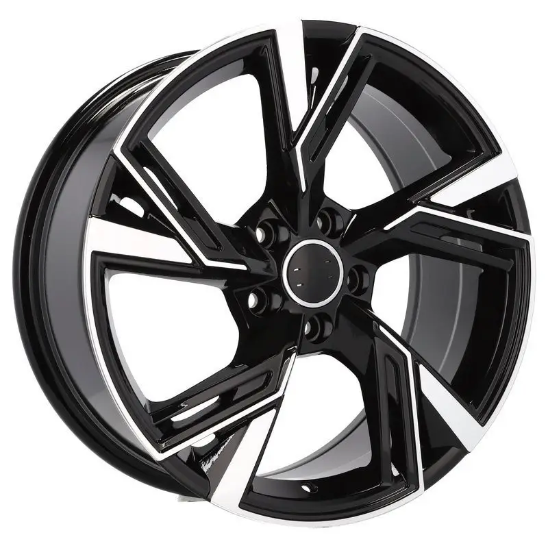 4 jantes 9.5 22 5x112 design Audi Noir Brillant Haute Qualité