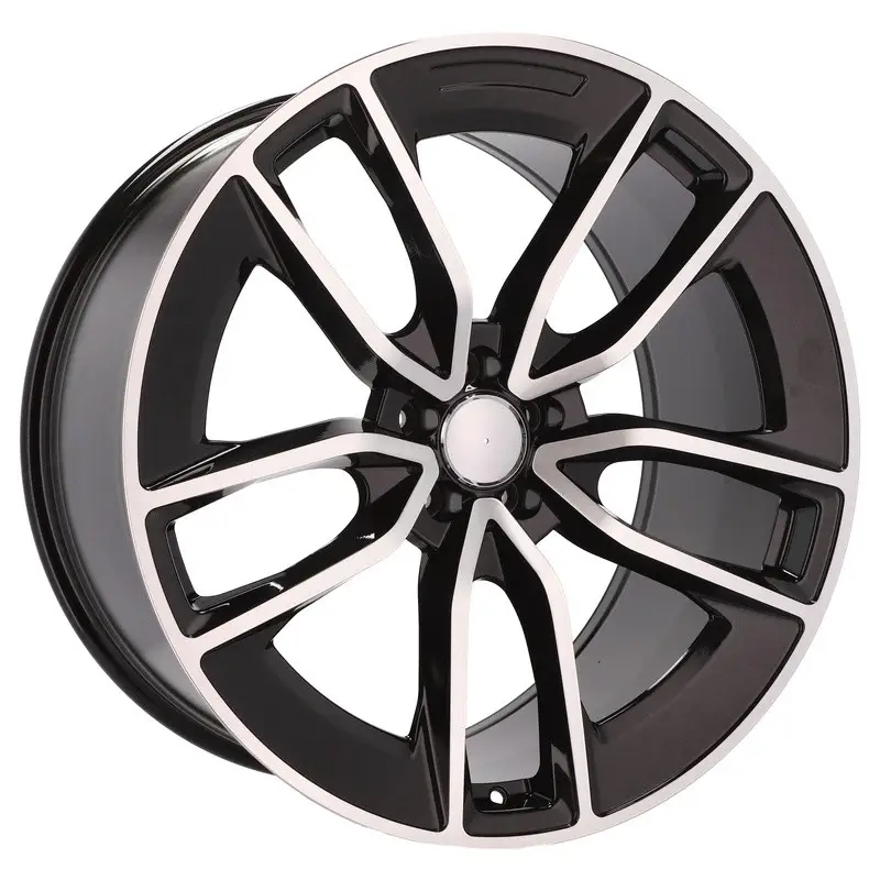 4 jantes 10.0 22 5x112 design Mercedes Noir Brillant Livraison Express