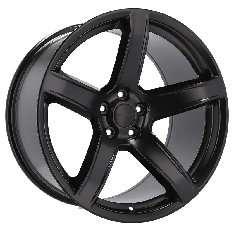 4 jantes 7.5 18 5x115 design Dodge Noir Mat Certifié