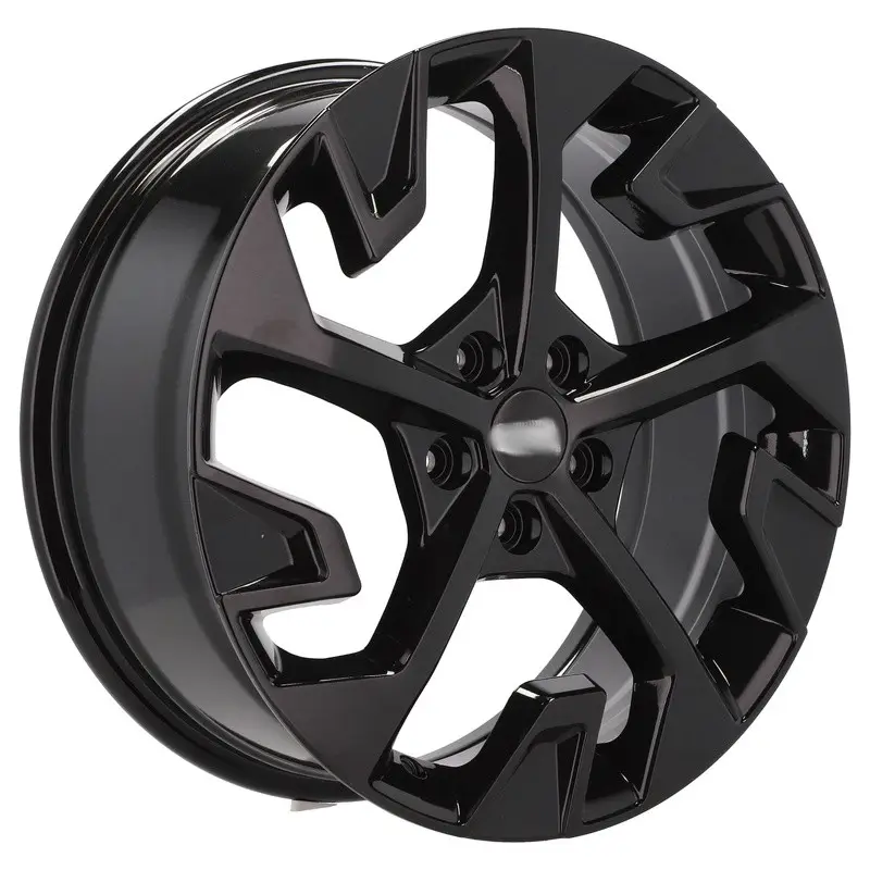 4 jantes 7.5 18 5x114.3 design Kia Noir Brillant Expédition Rapide