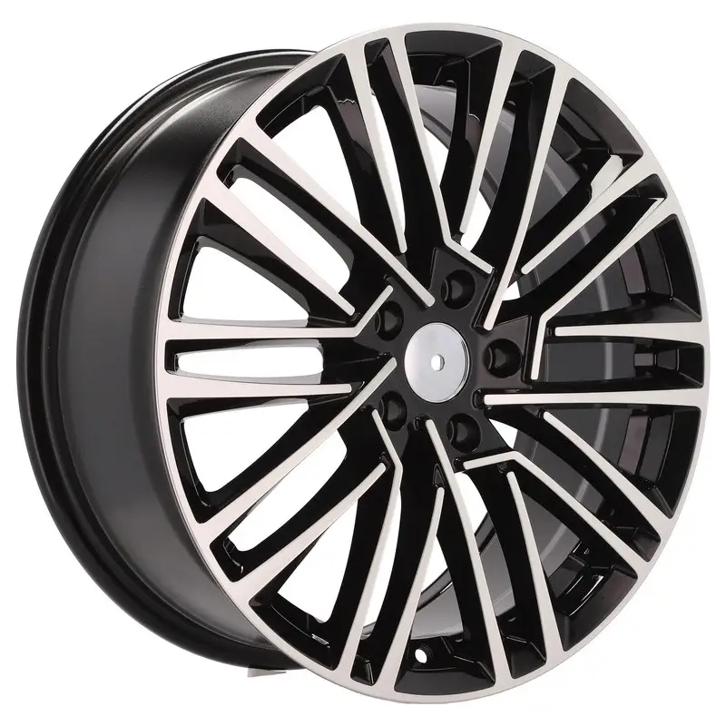 Retour Gratuit 4 jantes 7.5 18 5x112 design Skoda Noir Brillant