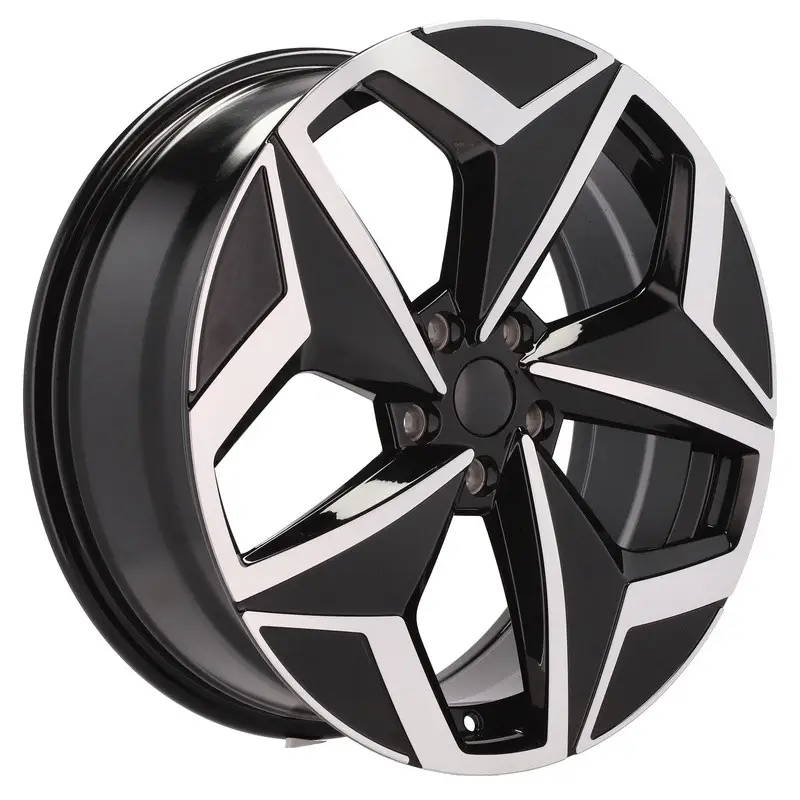 4 jantes 7.5 19 5x112 design Volkswagen Noir Brillant Usine Directe