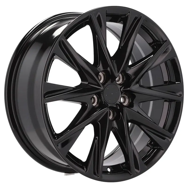 Dernier Modèle 4 jantes 7.5 19 5x114.3 design Mazda Noir Brillant
