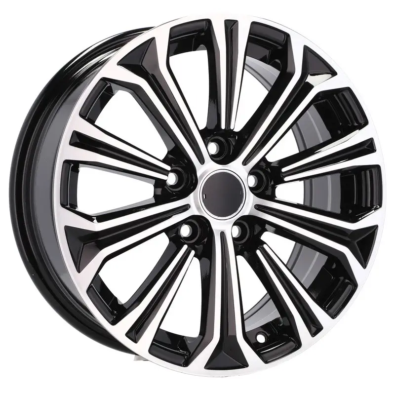 4 jantes 6.0 15 5x100 design Toyota Noir Brillant Produit De Marque