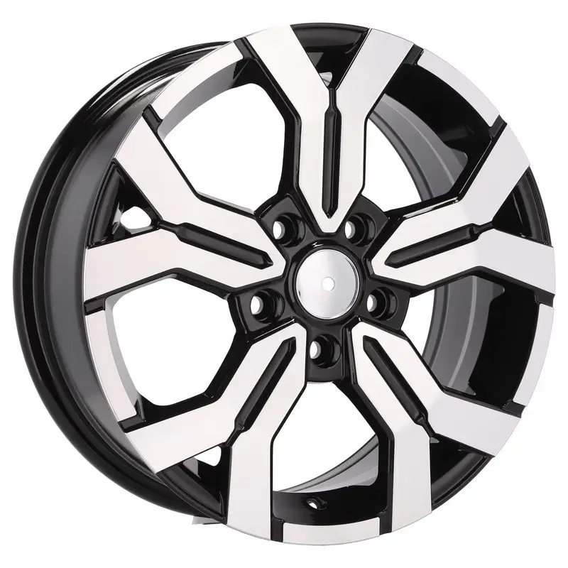 Retour Gratuit 4 jantes 6.5 17 5x114.3 design Dacia Noir Brillant