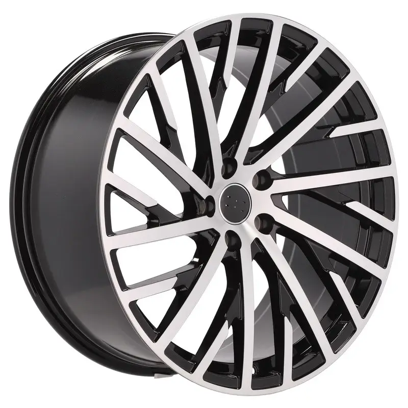 Seulement Aujourd’hui 4 jantes 9.0 21 5x112 design Audi Noir Brillant