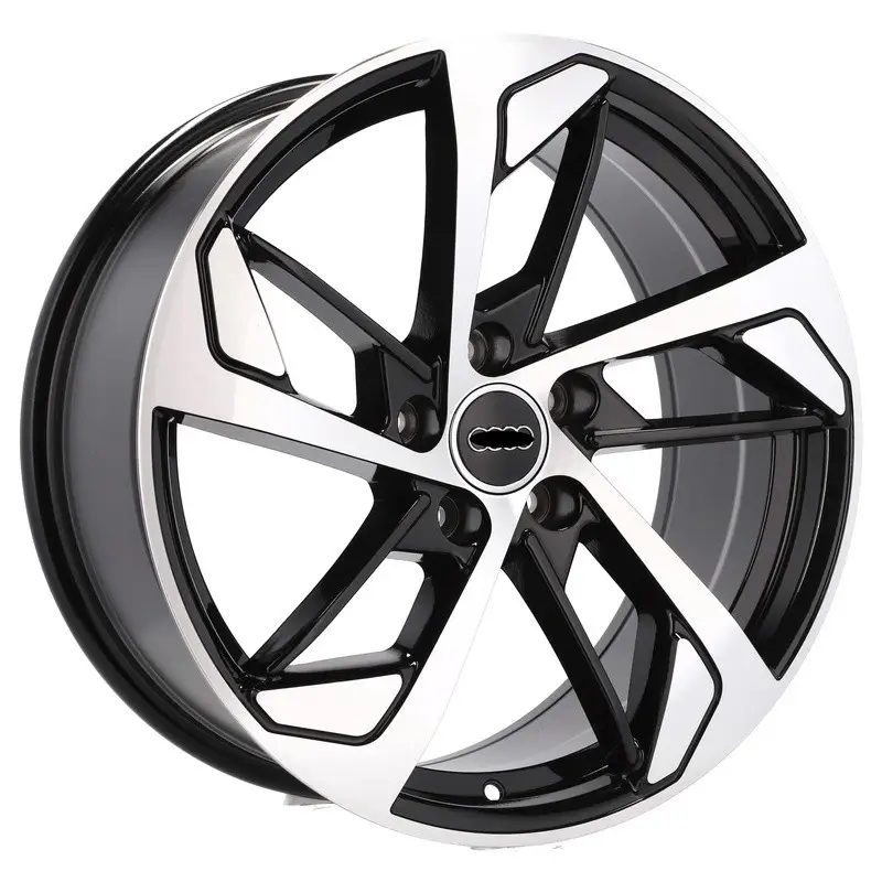 Vente Directe 4 jantes 9.0 20 5x112 design Audi Noir Brillant