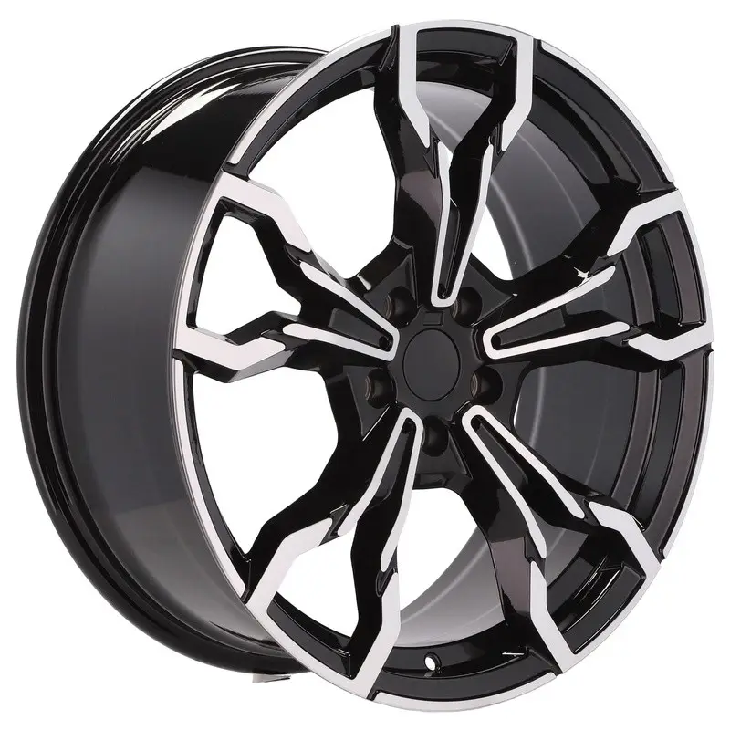 4 jantes 8.0 19 5x112 design BMW Noir Brillant Affaire À Saisir