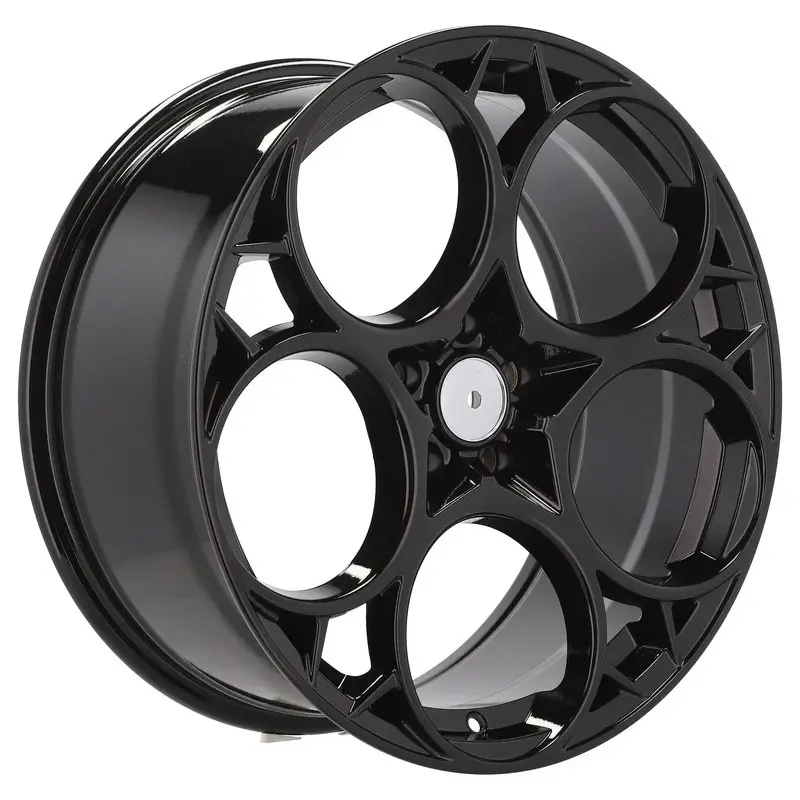 Meilleur Prix 4 jantes 8.5 20 5x110 design Alfa Romeo Noir Brillant