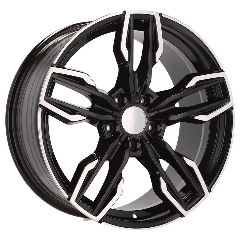 4 jantes 8.5 19 5x120 design BMW Noir Brillant Expédition Rapide