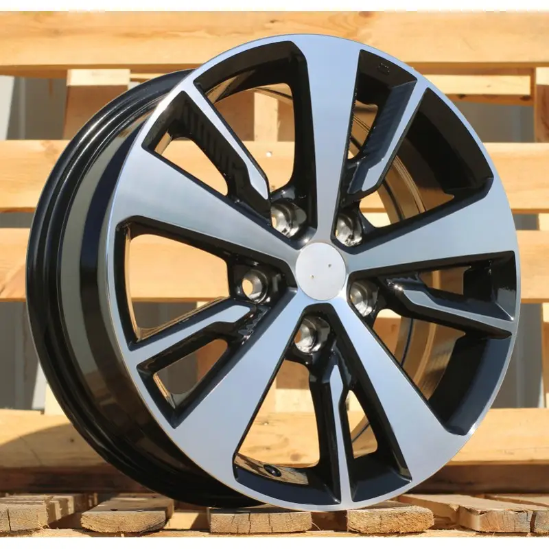 Offre Spéciale 4 jantes 6.5 16 5x114.3 design Nissan Noir Brillant