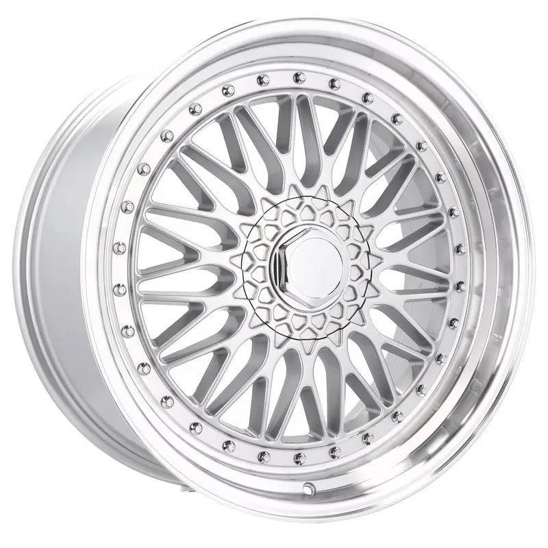 4 jantes 6.5 14 4x100 Argent Brillant Prix Choc