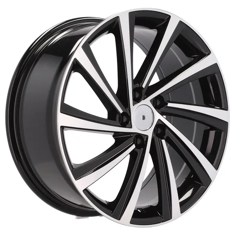 4 jantes 8.0 18 5x112 design Skoda Noir Brillant Top Vente