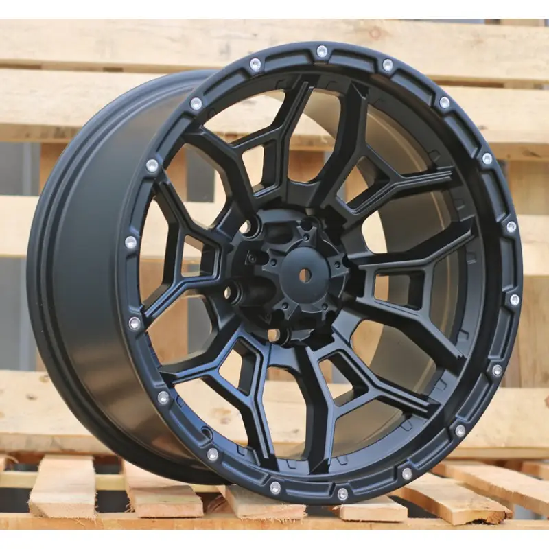 Offre Limitée 4 jantes 9.0 17 5x127 Noir Mat