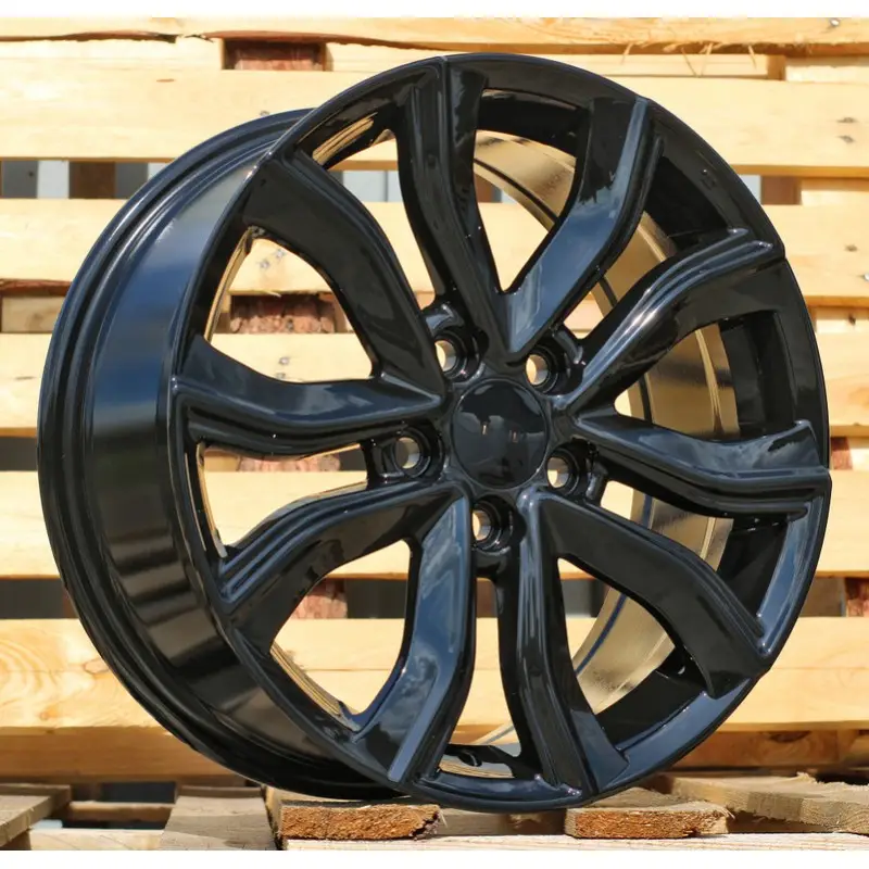 Bon Plan 4 jantes 7.5 17 5x114.3 design Honda Noir Brillant