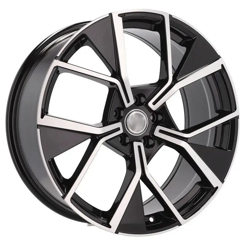 4 jantes 8.5 19 5x112 design Volkswagen Noir Brillant Nouvel Arrivage