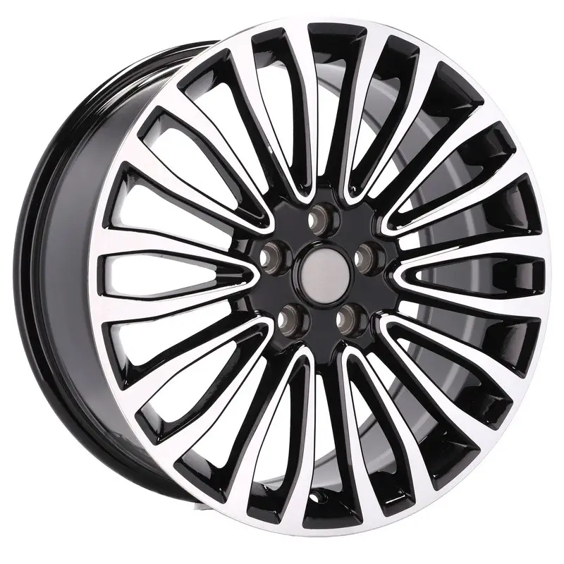 Vente Flash 4 jantes 7.0 17 5x108 design Ford Noir Brillant
