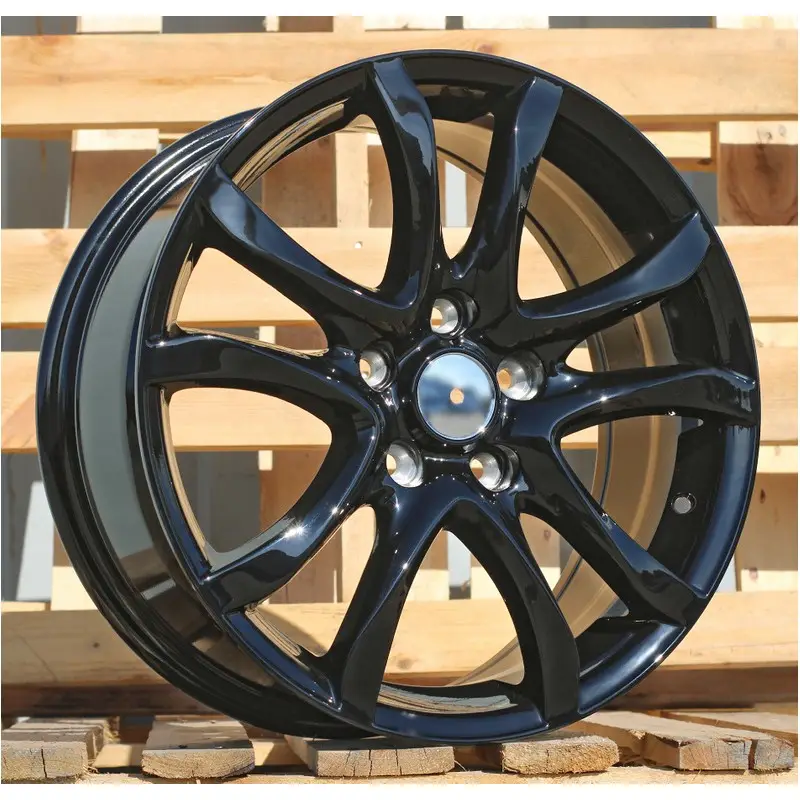 4 jantes 7.0 17 5x114.3 design Mazda Noir Brillant Super Prix