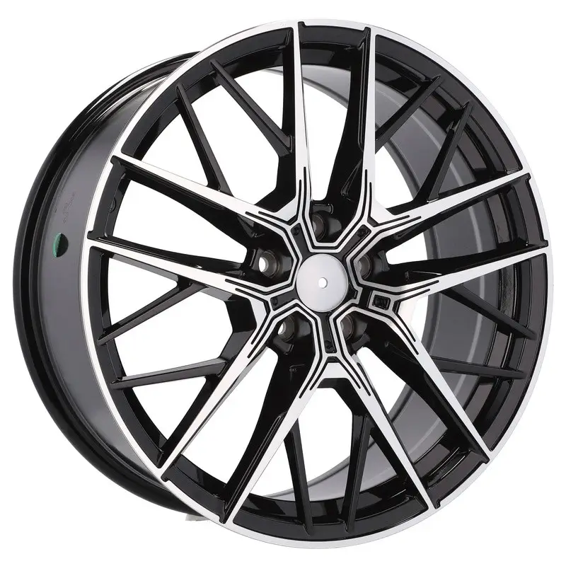 4 jantes 7.5 17 5x112 design BMW Noir Brillant Prix Choc