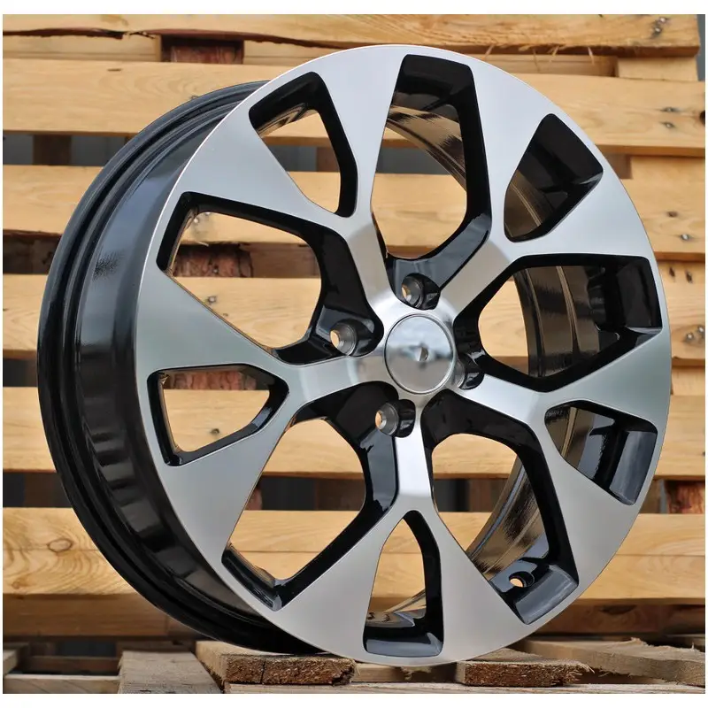 Meilleur Choix 4 jantes 6.5 17 4x100 Noir Brillant