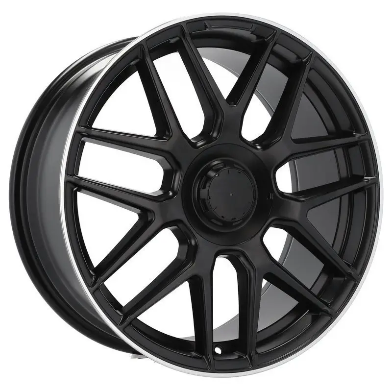Meilleur Prix 4 jantes 8.5 18 5x112 design Mercedes Noir Mat