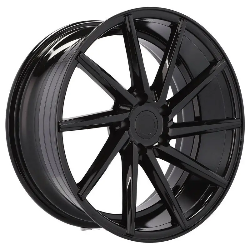Meilleure Vente 4 jantes 8.0 18 5x112 Noir Brillant