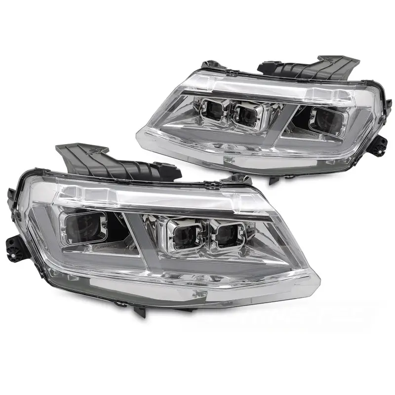 Feux Full LED Chrome Avant pour Chevrolet Camaro 2016-2018 Dernier Modèle