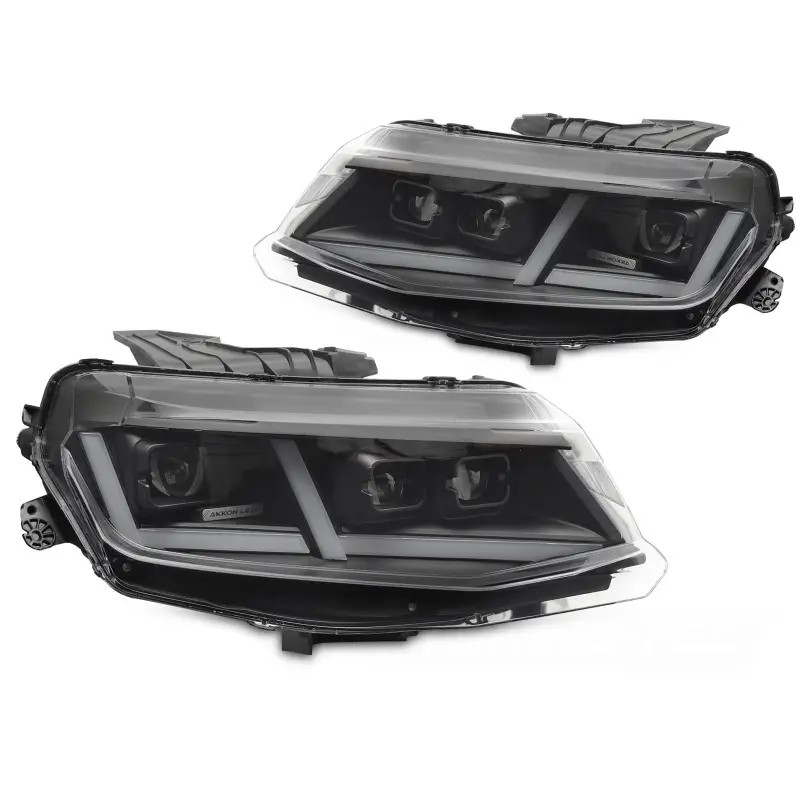 Nouveauté Feux Full LED Noir Avant pour Chevrolet Camaro 2016-2018