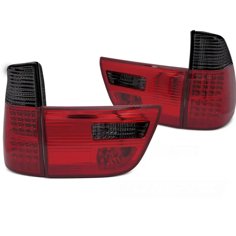 Promotion Saisonnière Feux Arrière LED Rouge Fumé pour BMW X5 E53 1999-2003