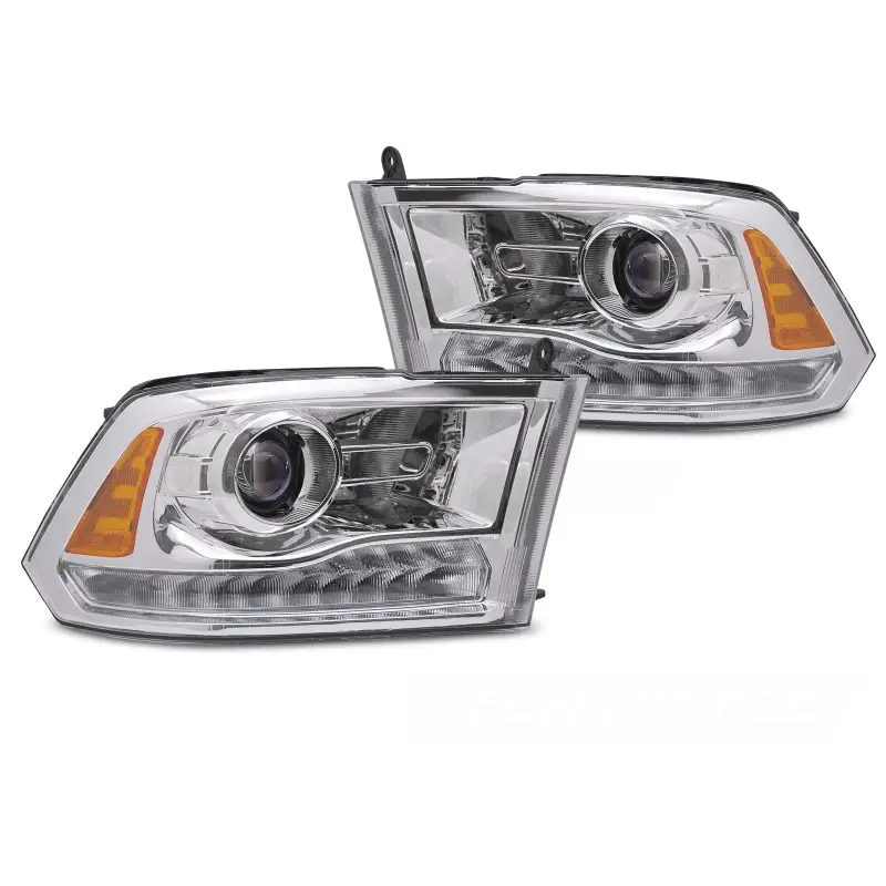 Chrome de phare avant pour Dodge Ram 2009-2018 Promotion