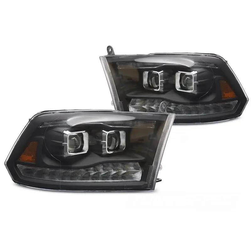 Dodge Ram 09-18 Double Noir pour Dodge Ram 2009-2018 Vente Flash
