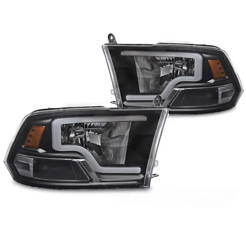 Vente Directe Tube Light Noir Avant pour Dodge Ram 09-18