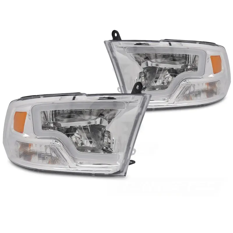 Prix Cassé Tube Lumineux Chrome LED Avant pour Dodge Ram 2009-2018