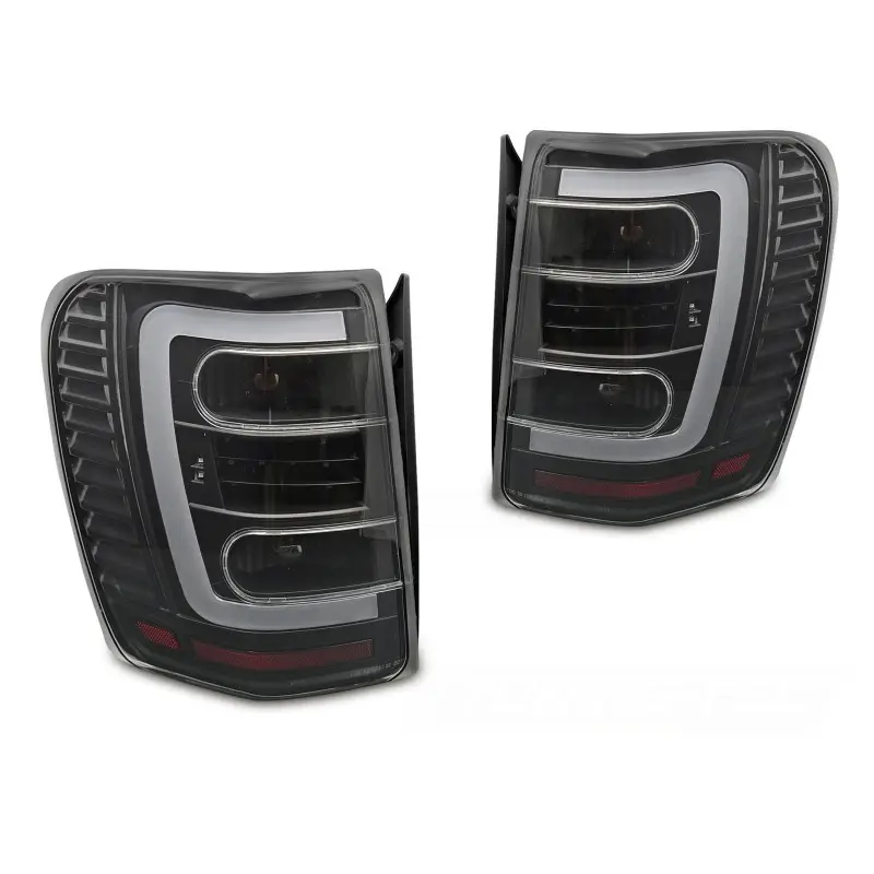 Feux Arrière LED Noir Clair pour Chrysler Jeep Grand Cherokee 99-05 Paiement Sécurisé