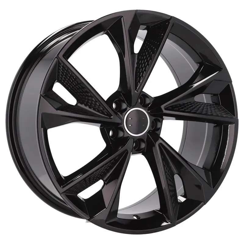 4 jantes 9.0 21 5x112 design Audi Noir Brillant Expédié Aujourd’hui
