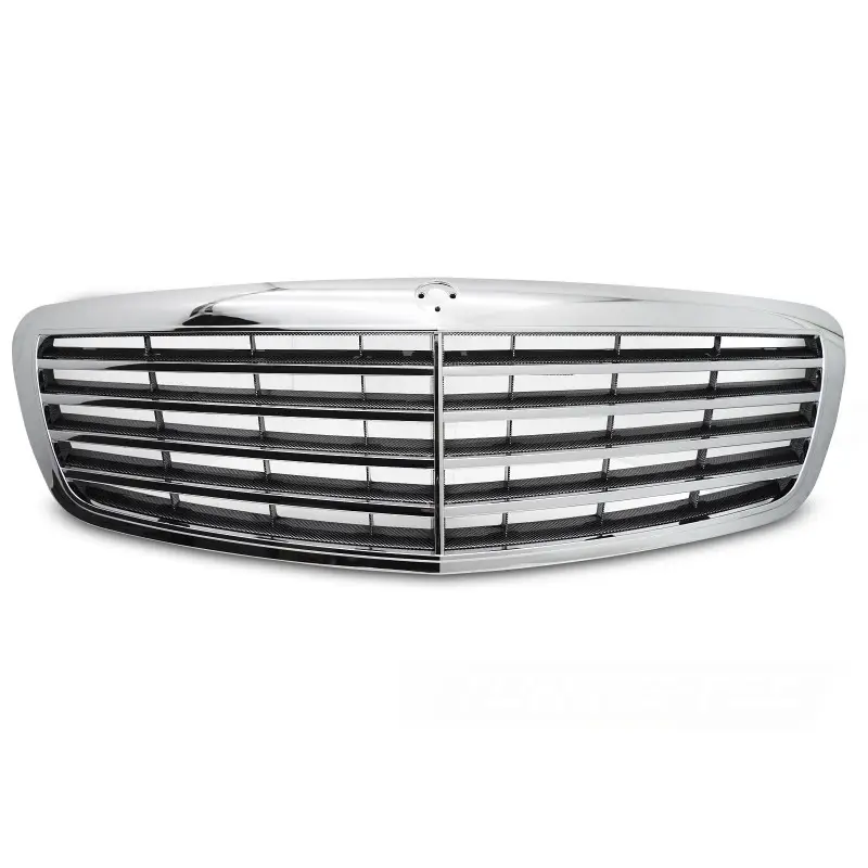 Grille Chrome-Carbone pour Mercedes S-Class W221 05-09 Certifié