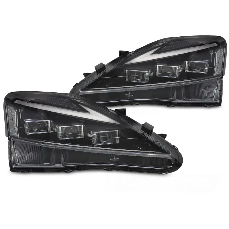 Phare Full LED Noir Avant pour Lexus IS 2006-2013 Meilleur Prix