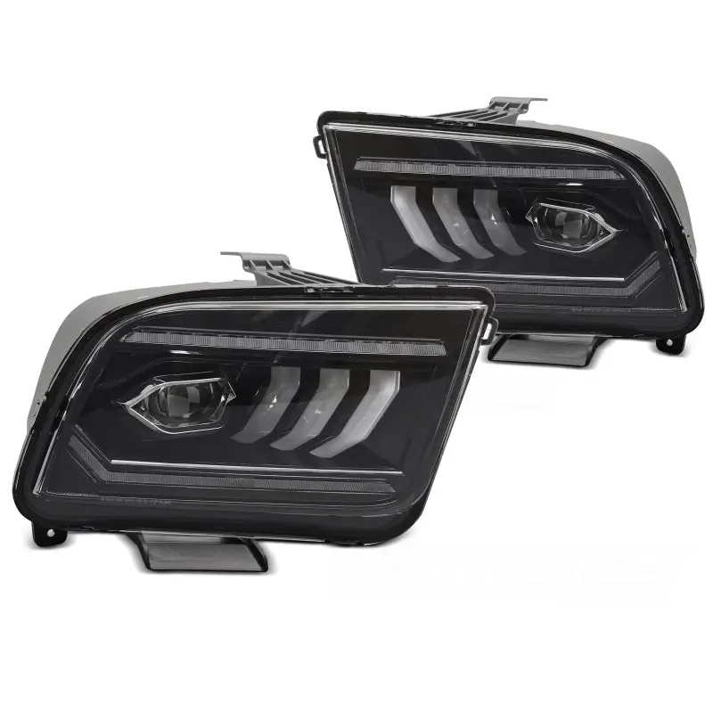 Offre Spéciale Feux de Route Tube LED Noir pour Ford Mustang 2004-2009