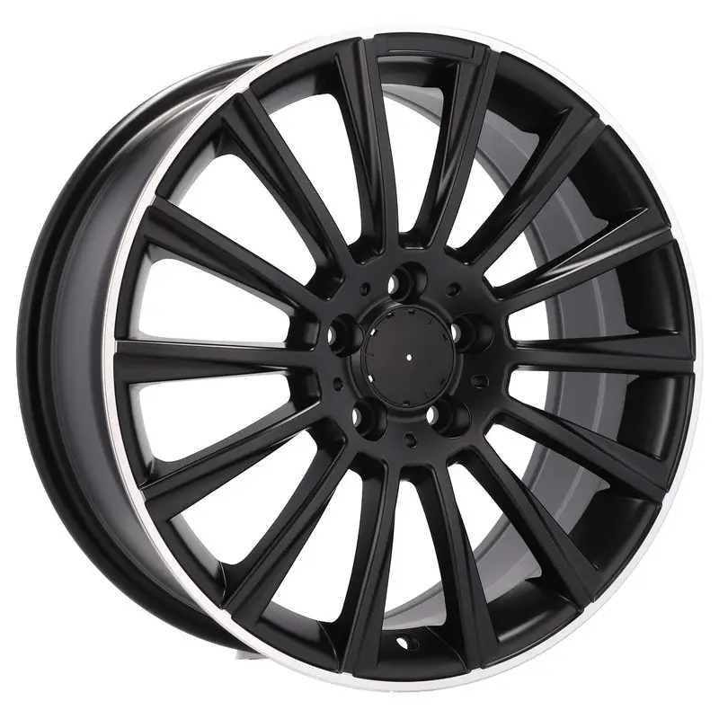 4 jantes 10.0 21 5x112 design Mercedes Noir Brillant Expédition Rapide