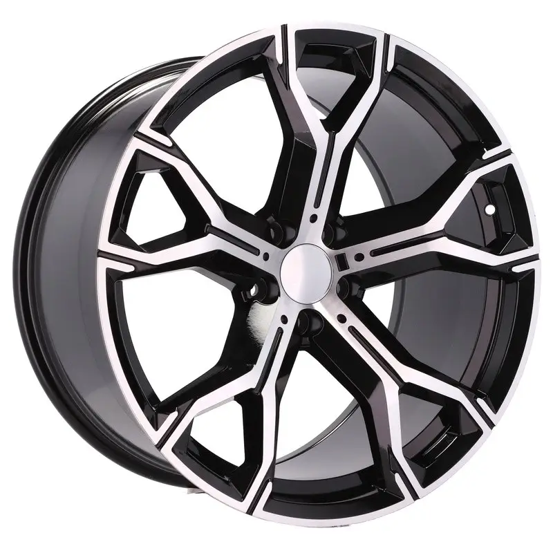 4 jantes 10.0 22 5x120 design BMW Noir Brillant Jusqu’à Épuisement Des Stocks