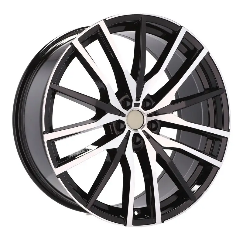 Remise 4 jantes 9.5 21 5x112 design BMW Noir Brillant