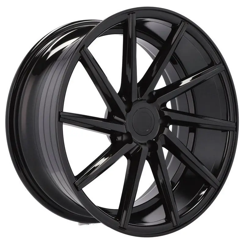 4 jantes 8.0 18 5x112 Noir Brillant Bon Plan