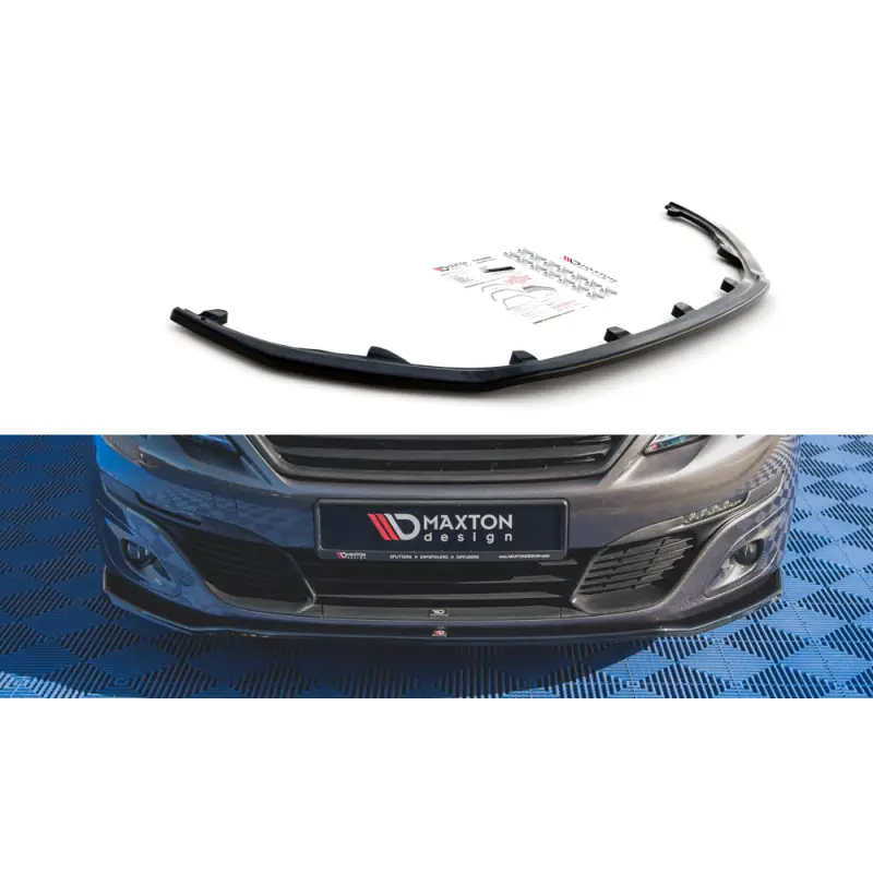 Front Splitter V.1 Peugeot 308 Mk2 Facelift Expédition Rapide
