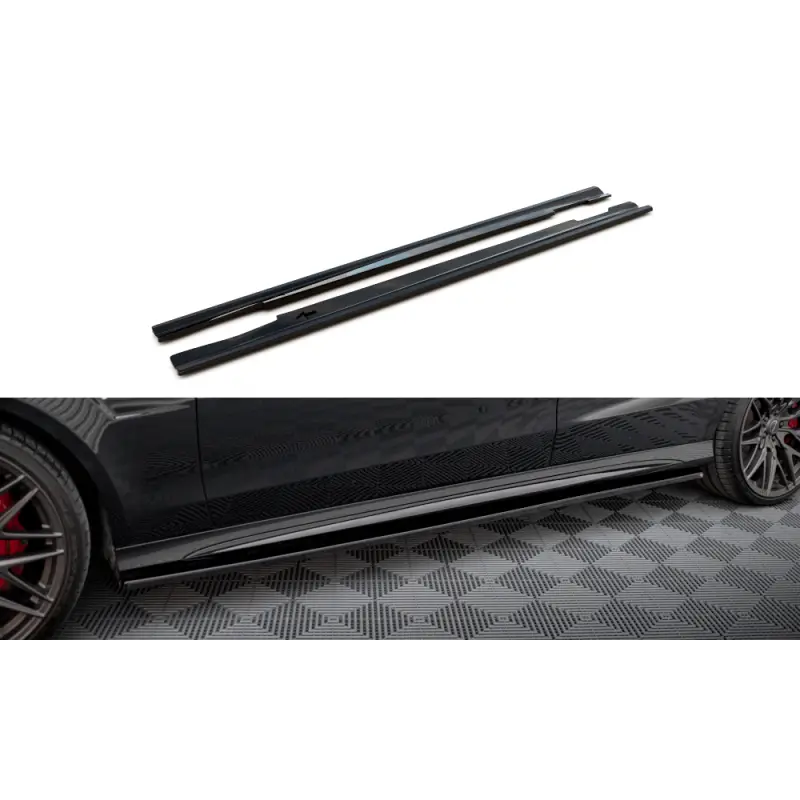Meilleur Prix Side Skirts Diffusers Mercedes-Benz E63 AMG / AMG-Line Sedan W212 Facelift