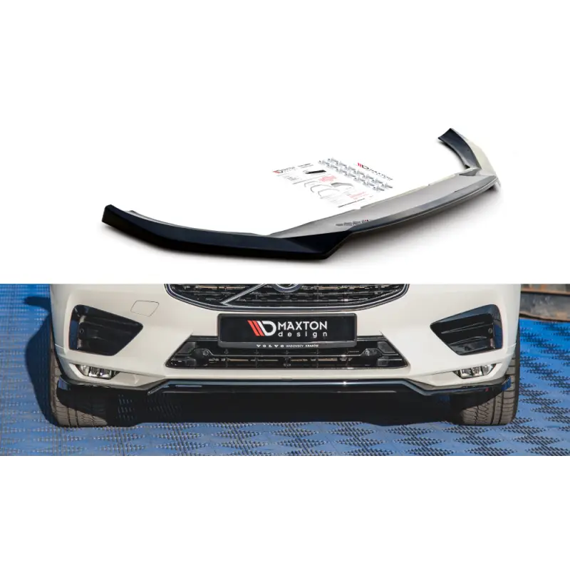 Front Splitter V.1 Volvo XC60 Mk2 R-Design Paiement Sécurisé