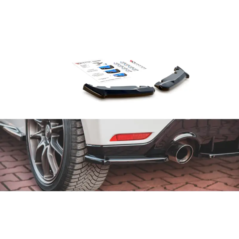Meilleure Vente Rear Side Splitters V.1 Toyota GR Yaris Mk4