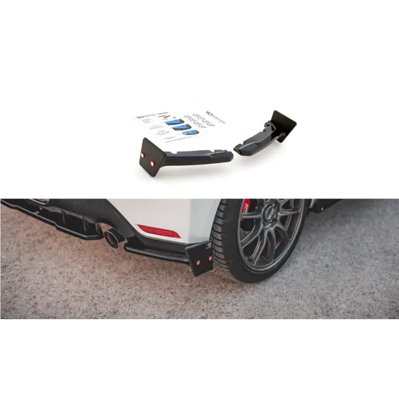 Achetez Aujourd’hui Rear Side Splitters V.2 + Flaps Toyota GR Yaris Mk4